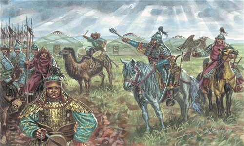 модель Монгольская кавалерия
